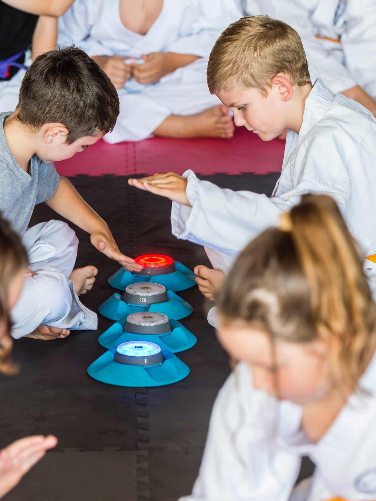 Students training at MKK Lismore